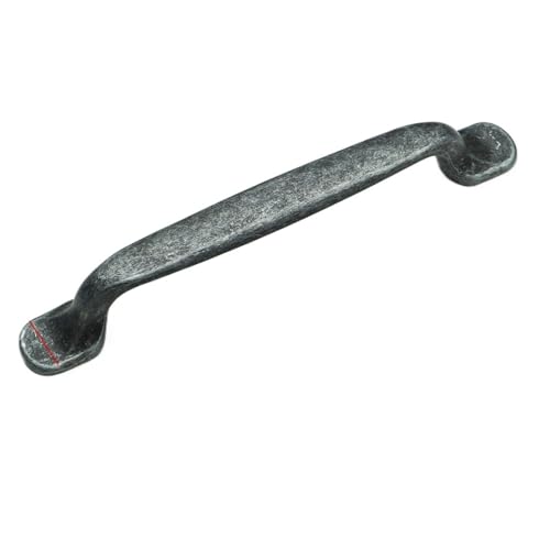 4 Stück antike Schrankgriffe Retro Küchenschrank Türknöpfe Kleiderschrank zieht Möbelbeschläge FüR KüChe(Iron 128mm) von ANQKYO