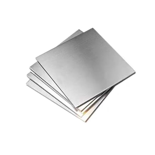 5 stücke Aluminium Platte Quadrat Poliert Blatt for Schmuck Machen Hand Stanzen Prägung FüR Den Bau(2x100x100mm) von ANQKYO