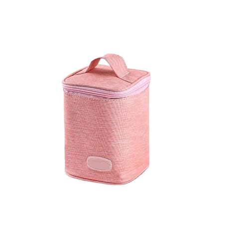 ANQKYO 1 stücke Reißverschluss Marker Stift Fall Größere Kapazität Kunst Marker Leinwand Lagerung Tasche 36/48/60/80/168/240 stücke Tragbare Marker Stift Halter for Kids(Pink,L) von ANQKYO