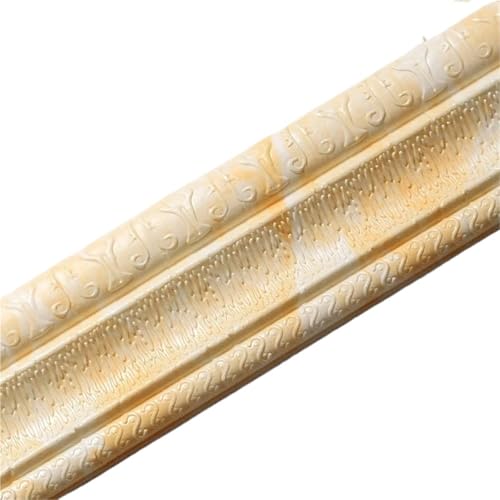 ANQKYO 2 Stück dekorative wasserdichte und schimmelresistente,30 m Sockelleiste 3D-Muster selbstklebende Tapete Wohnzimmer-Wandaufkleber FüR WäNde(Color 1) von ANQKYO
