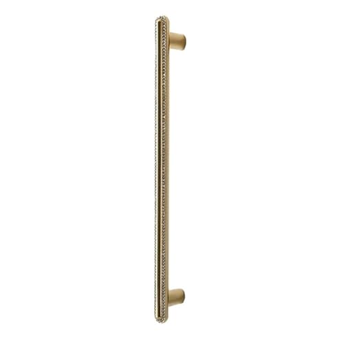 ANQKYO 4 Stück Schranktürgriffe Kristallgriff Zinklegierung Küchenschrank Kleiderschrank Zieht Schubladenknöpfe FüR KüChe(Gold,96mm) von ANQKYO