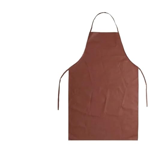 Arbeitsschürze 2pcs Polyurethane Leather Welding Apron Equipments Welder Protection Wear 100cm Waterproof Protector von ANQKYO