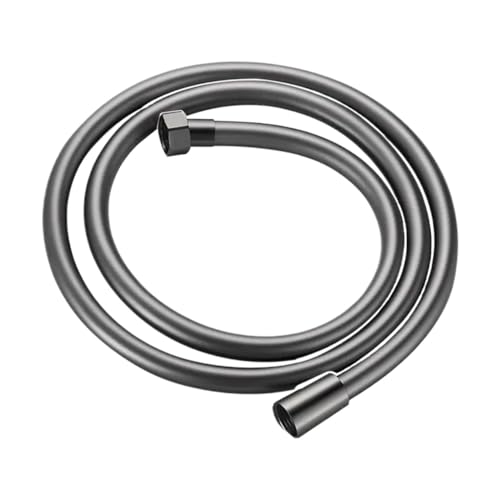 Badezimmer-Duschschlauch, Handbrause, Wasserrohr-Armaturen, Ersatz-Duschkopfschlauch FüR Badarmaturen(Grey,2.0M) von ANQKYO