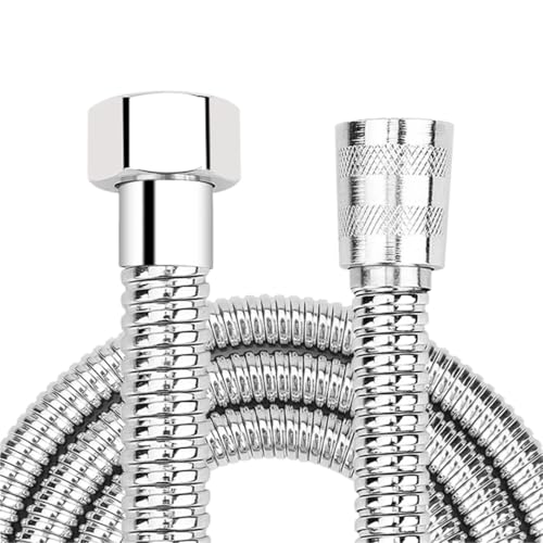 Duschschlauch aus Edelstahl 304, Wasserhahnschlauch, flexibler, dicker Silikon-Badezimmer-Duschschlauch FüR Badarmaturen(3.0m) von ANQKYO