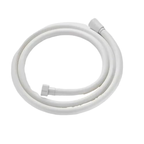 Haushalts-Badezimmer-Duschschlauch, Handbrause, Wasserrohr-Armaturen, Ersatz-Duschkopfschlauch FüR Badarmaturen(White,1.5M) von ANQKYO