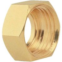 Sechskantmutter mit geschlagener Spannhülse aus Messing 20X27 - 18 von ANQUIER