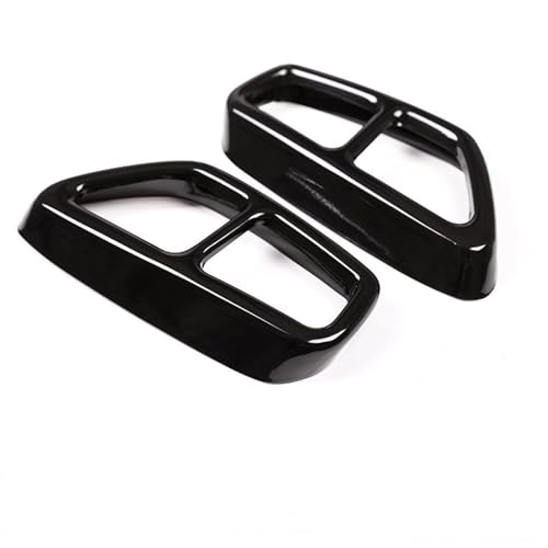 ANRAM Endrohrabdeckung Auspuffblende Für BMW 5 Series 6 Series GT G30 G38 G32 2018 2019 2020 2021,Schalldämpfer Auspuffrohrabdeckung Trim Car Styling Externes ZubehöR,B-Style B Black ANRAM Endrohrabdeckung Auspuffblende Für BMW 5 Series 6 Series GT G30 G38 G32 2018 2019 2020 2021,Schalldämpfer Auspuffrohrabdeckung Trim Car Styling Externes ZubehöR,B-Style B Black von ANRAM