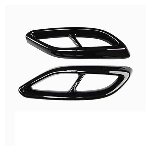 ANram Endrohrabdeckung Auspuffblende Für Benz Classe CLA C118 W118 CLA180 200 220 250 260 2020-2022,Schalldämpfer Auspuffrohrabdeckung Trim Car Styling Externes ZubehöR,B-Nero ANram Endrohrabdeckung Auspuffblende Für Benz Classe CLA C118 W118 CLA180 200 220 250 260 2020-2022,Schalldämpfer Auspuffrohrabdeckung Trim Car Styling Externes ZubehöR,B-Nero von ANram