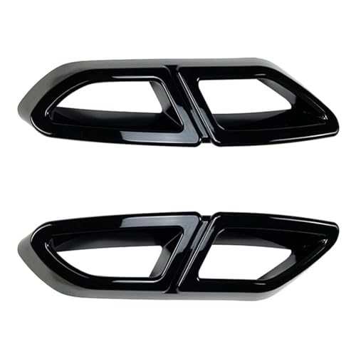 Endrohrabdeckung Auspuffblende Für VW Passat B8 Variant R-line 2015 2016 2017 2018 2019,Schalldämpfer Auspuffrohrabdeckung Trim Car Styling Externes ZubehöR,A-Black Endrohrabdeckung Auspuffblende Für VW Passat B8 Variant R-line 2015 2016 2017 2018 2019,Schalldämpfer Auspuffrohrabdeckung Trim Car Styling Externes ZubehöR,A-Black von ANram