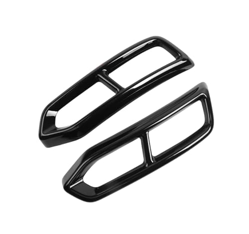 Endrohrabdeckung Auspuffblende Für Audi A6 C8 2019,Schalldämpfer Auspuffrohrabdeckung Trim Car Styling Externes ZubehöR von ANRAM
