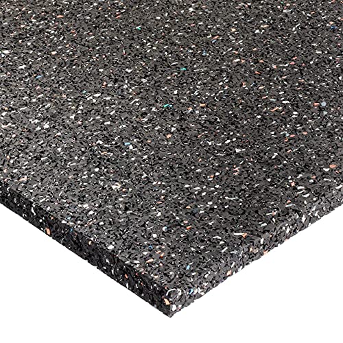 ANRO Antivibration Matte Bautenschutzmatte Antirutschmatte Fallschutzmatten Terrassenpads Gummi schwarz 600x600x15mm ANRO Antivibration Matte Bautenschutzmatte Antirutschmatte Fallschutzmatten Terrassenpads Gummi schwarz 600x600x15mm von ANRO