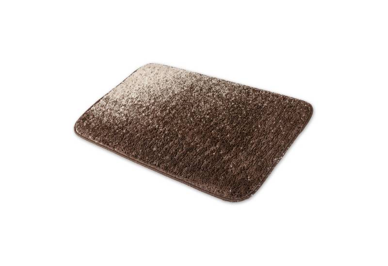 ANRO Badematte CLARA Badteppich Bodenmatte, Höhe 8 mm, strapazierfähig, schmutzabweisend, wasserundurchlässig, rutschfest, pflegeleicht, Polypropylen, Eckig, Badematte, Textil von ANRO