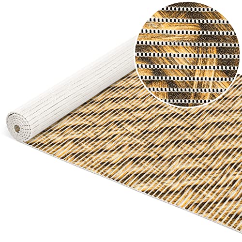 ANRO Badematte Weichschaummatte Bad- und Duschvorleger Antirutsch Badläufer Geflecht Optik Braun 100x65cm ANRO Badematte Weichschaummatte Bad- und Duschvorleger Antirutsch Badläufer Geflecht Optik Braun 100x65cm von ANRO