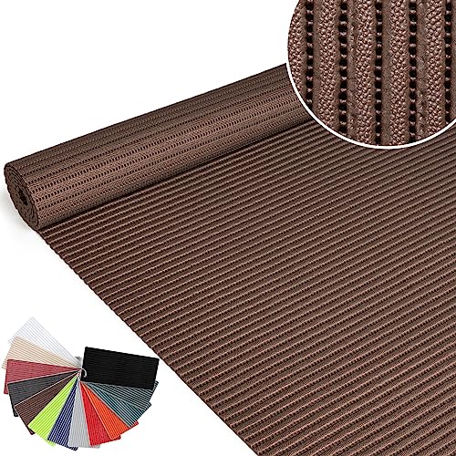 ANRO Badematte Weichschaummatte Bad- und Duschvorleger Antirutsch Badläufer Uni Braun 240x130cm ANRO Badematte Weichschaummatte Bad- und Duschvorleger Antirutsch Badläufer Uni Braun 240x130cm von ANRO