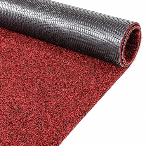ANRO Fußmatte Schmutzfangmatte Teppich Läufer Sauberlaufmatte Indoor Outdoor Flur Eingang Poet Rot 100x350cm ANRO Fußmatte Schmutzfangmatte Teppich Läufer Sauberlaufmatte Indoor Outdoor Flur Eingang Poet Rot 100x350cm von ANRO
