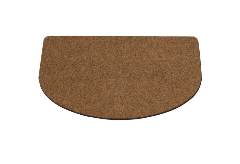 ANRO Fußmatte Türvorleger Schmutzfangmatte POET, eckig, Höhe: 5 mm, Kräuselig Größe 45x75cm von ANRO