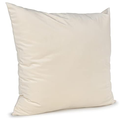 ANRO Kissenbezug Kissenhülle Kissen Deko-Kissen Sofa Kissen Couch Kissen Samt Perlweiß 40x40cm mit Füllung ANRO Kissenbezug Kissenhülle Kissen Deko-Kissen Sofa Kissen Couch Kissen Samt Perlweiß 40x40cm mit Füllung von ANRO