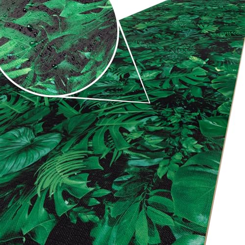 ANRO Küchenläufer Küchenteppich rutschfest Teppich Läufer Küche pflegleicht Teppichläufer Flur abwaschbar 200 x 52 cm Tropical von ANRO