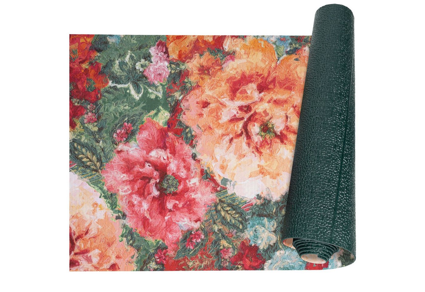 ANRO Küchenläufer RANNA pflegeleicht Teppichläufer Bodenmatte Flurläufer Küchenteppich, eckig, Höhe: 3 mm, Meterware rutschfest 100cm Aquarell Braun wasserdicht ANRO Küchenläufer RANNA pflegeleicht Teppichläufer Bodenmatte Flurläufer Küchenteppich, eckig, Höhe: 3 mm, Meterware rutschfest 100cm Aquarell Braun wasserdicht von ANRO