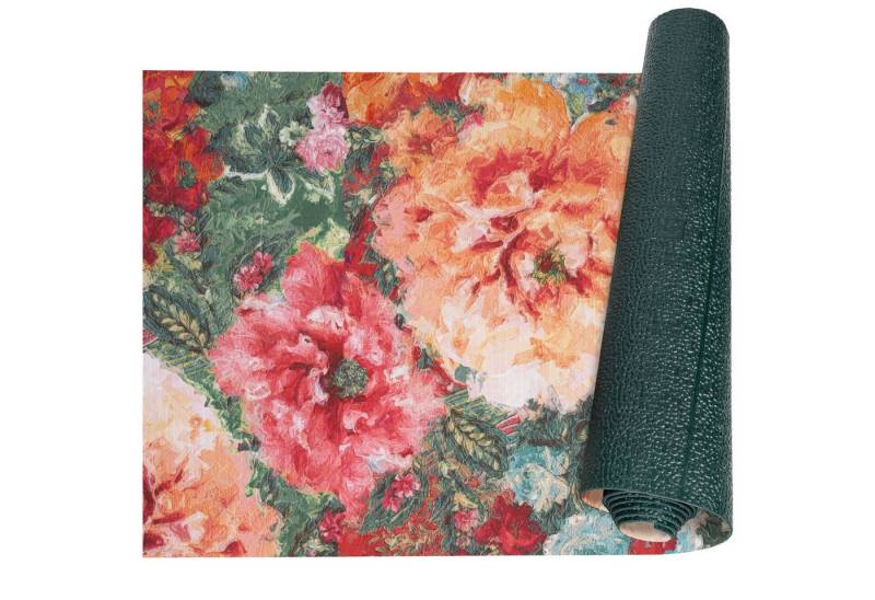 ANRO Küchenläufer RANNA pflegeleicht Teppichläufer Bodenmatte Flurläufer Küchenteppich, eckig, Höhe: 3 mm, Meterware rutschfest 100cm Aquarell Braun wasserdicht ANRO Küchenläufer RANNA pflegeleicht Teppichläufer Bodenmatte Flurläufer Küchenteppich, eckig, Höhe: 3 mm, Meterware rutschfest 100cm Aquarell Braun wasserdicht von ANRO