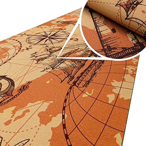 ANRO Küchenteppich Küchenläufer Teppich Läufer Küche waschbar rutschfest Abenteuer Abwaschbar 220 x 52cm ANRO Küchenteppich Küchenläufer Teppich Läufer Küche waschbar rutschfest Abenteuer Abwaschbar 220 x 52cm von ANRO