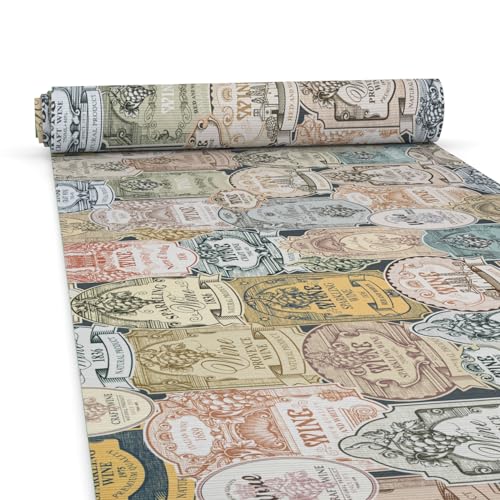 ANRO Küchenteppich Küchenläufer Teppich Läufer Küche waschbar rutschfest Fortuna Abwaschbar 1000 x 52cm (10m) von ANRO