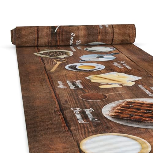 ANRO Küchenteppich Küchenläufer Teppich Läufer Küche waschbar rutschfest Gelati Abwaschbar 240 x 52cm ANRO Küchenteppich Küchenläufer Teppich Läufer Küche waschbar rutschfest Gelati Abwaschbar 240 x 52cm von ANRO