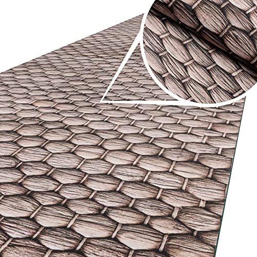 ANRO Küchenteppich Küchenläufer Teppich Läufer Küche waschbar rutschfest Stuoia Abwaschbar 220 x 52cm von ANRO