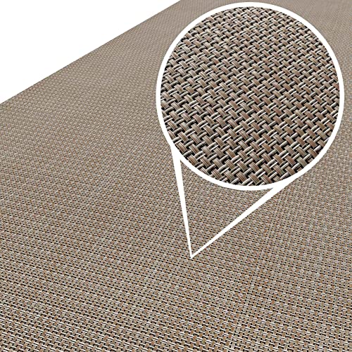Läufer In-/Outdoor Teppich wasserfest Balkon Teppich auch für Balkon und Terasse Flur Bodenmatte wetterfest Beige Braun Abwaschbar 500 x 100cm Läufer In-/Outdoor Teppich wasserfest Balkon Teppich auch für Balkon und Terasse Flur Bodenmatte wetterfest Beige Braun Abwaschbar 500 x 100cm von ANRO