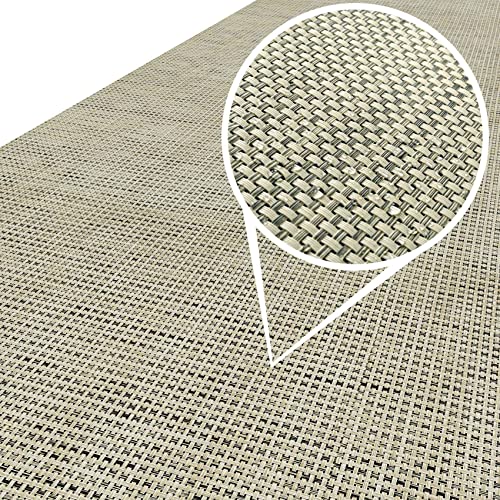 ANRO Läufer In-/Outdoor Teppich wasserfest Balkon Teppich auch für Balkon und Terasse Flur Bodenmatte wetterfest Desert Abwaschbar 500 x 67cm von ANRO