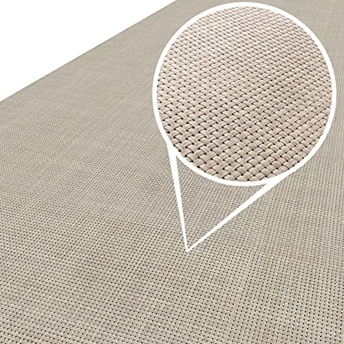 Läufer In-/Outdoor Teppich wasserfest Balkon Teppich auch für Balkon und Terasse Flur Bodenmatte wetterfest Sand Creme Abwaschbar 220 x 67cm Läufer In-/Outdoor Teppich wasserfest Balkon Teppich auch für Balkon und Terasse Flur Bodenmatte wetterfest Sand Creme Abwaschbar 220 x 67cm von ANRO