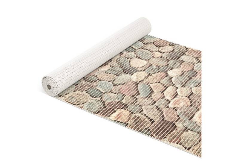ANRO Schaum-Badematte Antirutschmatte Weichschaummatte Badezimmer Entspannung, Höhe 5 mm, strapazierfähig, Drainage Effekt, Rillen, wasserdurchlässig, rutschhemmend, pflegeleicht, Weich, Rutschfest, Rutschhemmend, Schnelltrockend, mit Drainagelöchern, Modern, Praktisch, Kunststoff, Eckig, Geprägt von ANRO