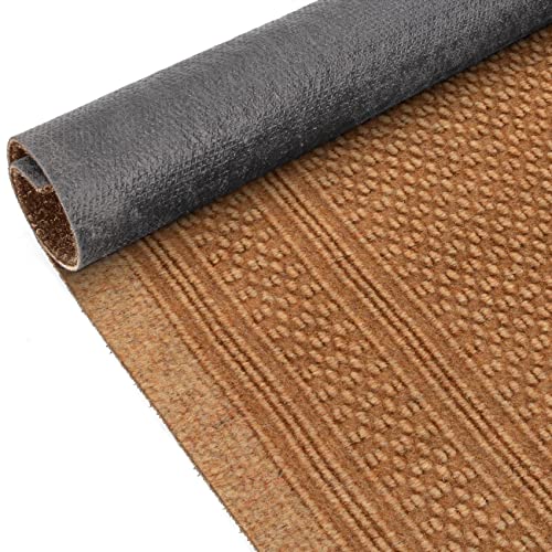 ANRO Schmutzfangmatte Flur Läufer Schmutzfangläufer Fußmatte Teppichläufer Flurteppich Türmatte Meterware Senf 280x80cm von ANRO