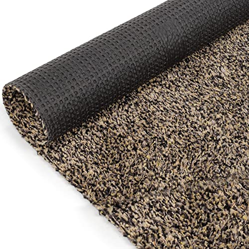 ANRO Schmutzfangmatte Teppich Läufer Flurläufer Bodenbelag Schmutzfangläufer Sauberlaufmatte Meterware Dover Beige 500x100cm ANRO Schmutzfangmatte Teppich Läufer Flurläufer Bodenbelag Schmutzfangläufer Sauberlaufmatte Meterware Dover Beige 500x100cm von ANRO