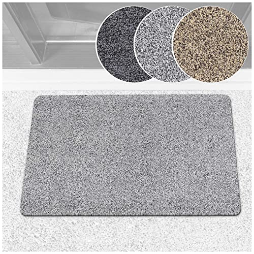 ANRO Schmutzfangteppich Matte Teppich Läufer Flurläufer Bodenbelag Schmutzfangläufer Sauberlaufmatte Meterware Dover Grau 60x90cm ANRO Schmutzfangteppich Matte Teppich Läufer Flurläufer Bodenbelag Schmutzfangläufer Sauberlaufmatte Meterware Dover Grau 60x90cm von ANRO