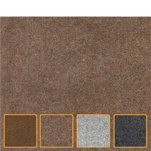 ANRO Teppich Fußmatte Schmutzfangmatte Fußabtreter Fußabstreifer Türvorleger Stribet Größe 90x150cm Carpet Dunkelbraun ANRO Teppich Fußmatte Schmutzfangmatte Fußabtreter Fußabstreifer Türvorleger Stribet Größe 90x150cm Carpet Dunkelbraun von ANRO