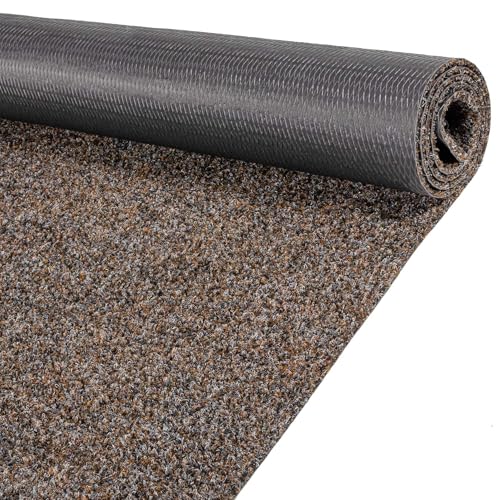 ANRO Teppich Läufer Schmutzfangmatte Sauberlaufmatte Fußmatte Indoor Outdoor Flur Eingang Oskar 350 x 80 cm Braun ANRO Teppich Läufer Schmutzfangmatte Sauberlaufmatte Fußmatte Indoor Outdoor Flur Eingang Oskar 350 x 80 cm Braun von ANRO