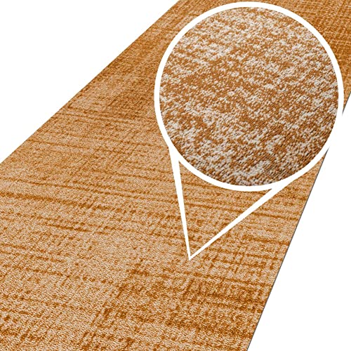 ANRO Teppich Läufer Wohnzimmer Flur Schlafzimmer Küche Küchenläufer Küchenteppich rutschfest Meterware Anton Braun 100 x 120cm Neuheit ANRO Teppich Läufer Wohnzimmer Flur Schlafzimmer Küche Küchenläufer Küchenteppich rutschfest Meterware Anton Braun 100 x 120cm Neuheit von ANRO