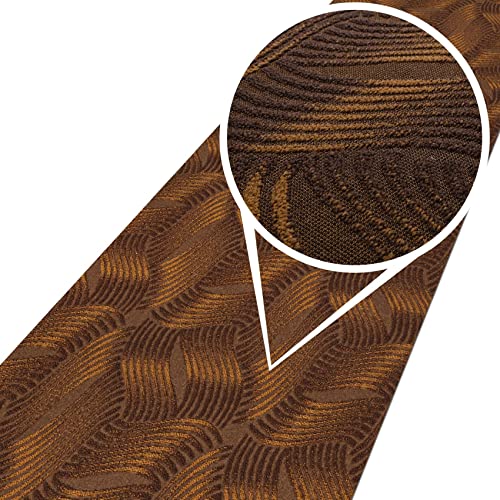 ANRO Teppich Teppichläufer Flur Schlafzimmer Küche Wohnzimmer Küchenläufer Küchenteppich rutschfest Meterware Anton Julianna Braun 67 x 400cm Neuheit ANRO Teppich Teppichläufer Flur Schlafzimmer Küche Wohnzimmer Küchenläufer Küchenteppich rutschfest Meterware Anton Julianna Braun 67 x 400cm Neuheit von ANRO