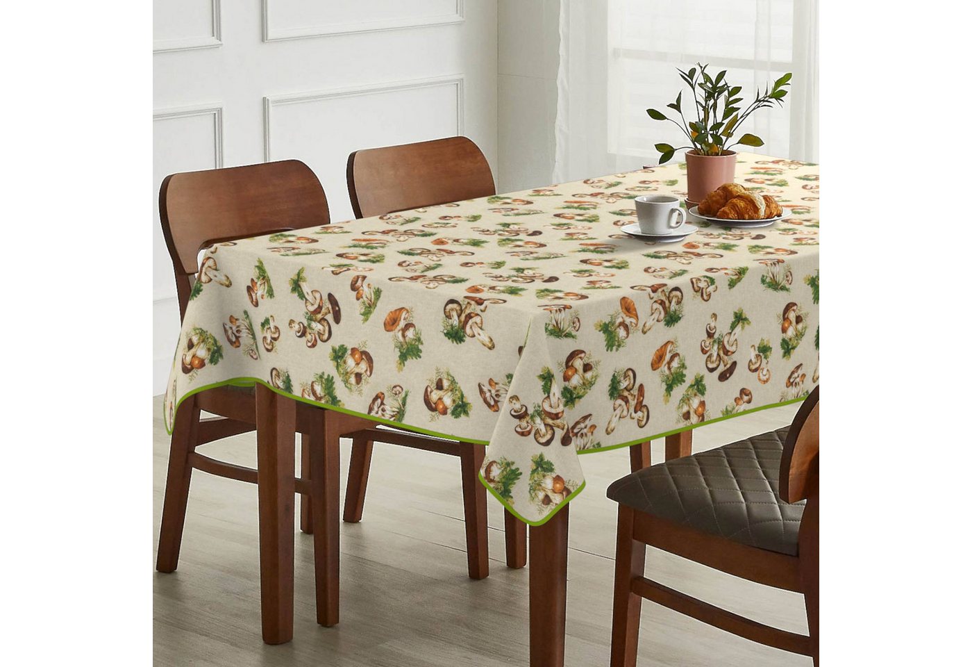ANRO Tischdecke Stoff Digitalprint Tischtuch EasyClean ACRYL Beschichtet Tischwäsche (Einzelstück 1-tlg), auch als Gartentischdecke - ACRYL Beschichtet ANRO Tischdecke Stoff Digitalprint Tischtuch EasyClean ACRYL Beschichtet Tischwäsche (Einzelstück 1-tlg), auch als Gartentischdecke - ACRYL Beschichtet von ANRO