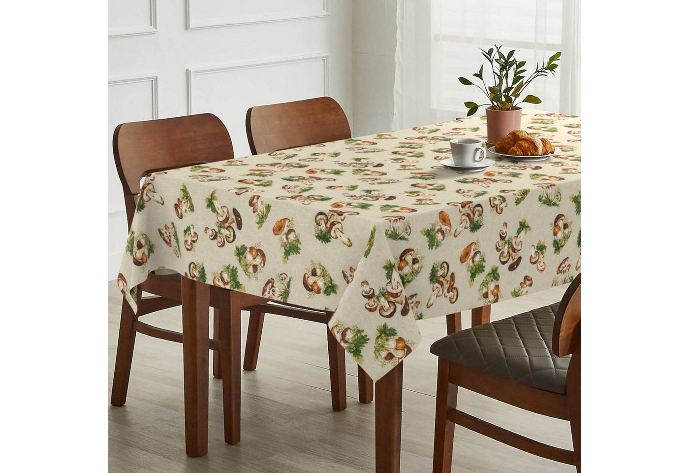 ANRO Tischdecke Stoff Digitalprint Tischtuch EasyClean ACRYL Beschichtet Tischwäsche (Einzelstück 1-tlg), auch als Gartentischdecke - ACRYL Beschichtet ANRO Tischdecke Stoff Digitalprint Tischtuch EasyClean ACRYL Beschichtet Tischwäsche (Einzelstück 1-tlg), auch als Gartentischdecke - ACRYL Beschichtet von ANRO
