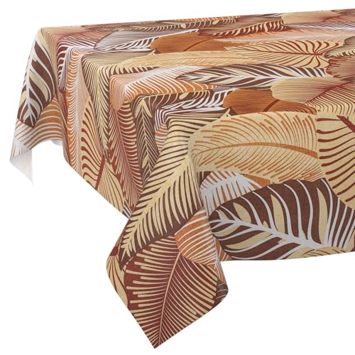 ANRO Wachstuchtischdecke Wachstischdecke Wachstuch Tischdecke abwaschbar Gartentischdecke Wasserabweisend 220x140cm Schnittkante Floral Blätter Laube Rot ANRO Wachstuchtischdecke Wachstischdecke Wachstuch Tischdecke abwaschbar Gartentischdecke Wasserabweisend 220x140cm Schnittkante Floral Blätter Laube Rot von ANRO