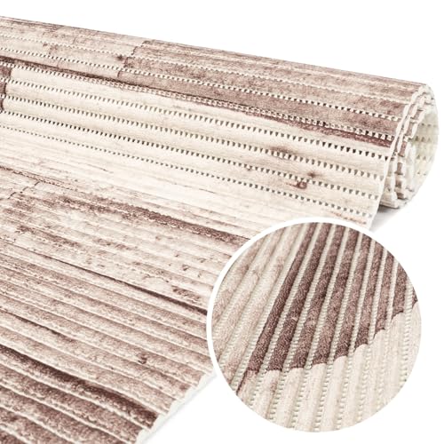 ANRO Weichschaummatte Badematte Bad Dusche WC Vorleger Teppich Antirutsch Badläufer Holz 500x65cm ANRO Weichschaummatte Badematte Bad Dusche WC Vorleger Teppich Antirutsch Badläufer Holz 500x65cm von ANRO