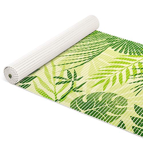 ANRO Badematte Weichschaummatte Bad- und Duschvorleger Teppich Antirutsch Badläufer Tropik Grün 100x65cm ANRO Badematte Weichschaummatte Bad- und Duschvorleger Teppich Antirutsch Badläufer Tropik Grün 100x65cm von ANRO