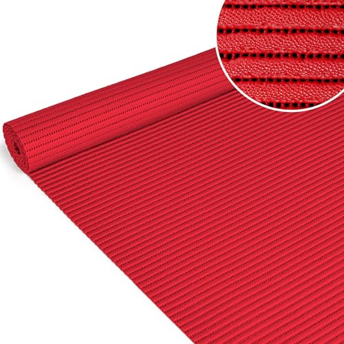 ANRO Badematte Weichschaummatte Badvorleger Badläufer rutschfest Weichschaum Duschvorleger Feuerrot 65x160cm ANRO Badematte Weichschaummatte Badvorleger Badläufer rutschfest Weichschaum Duschvorleger Feuerrot 65x160cm von ANRO