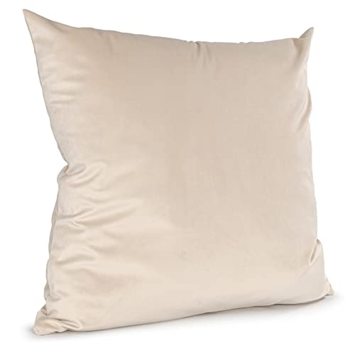ANRO Kissenbezug Kissenhülle Kissen Deko-Kissen Sofa Kissen Couch Kissen Samt Beige 50x50cm ohne Füllung ANRO Kissenbezug Kissenhülle Kissen Deko-Kissen Sofa Kissen Couch Kissen Samt Beige 50x50cm ohne Füllung von ANRO