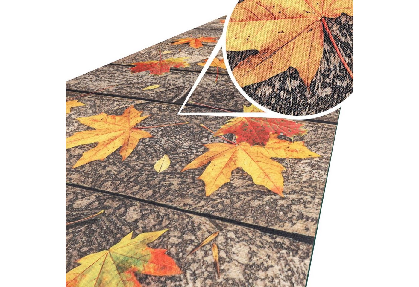 ANRO Küchenläufer Läufer Küchenläufer Flurläufer Teppichläufer Textil SPRINTY Holz Herbs, Rechteckig, Höhe: 3 mm, Textil ANRO Küchenläufer Läufer Küchenläufer Flurläufer Teppichläufer Textil SPRINTY Holz Herbs, Rechteckig, Höhe: 3 mm, Textil von ANRO