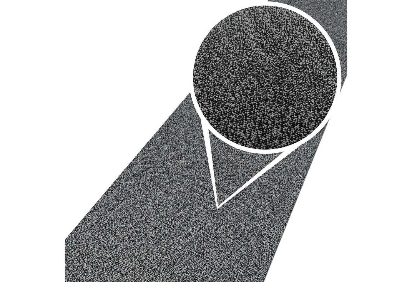 ANRO Küchenläufer Teppichläufer Küchenläufer Läufer Textil TAMARA Premium Robust Wasse, Rechteckig, Höhe: 3 mm, Rattanoptik von ANRO
