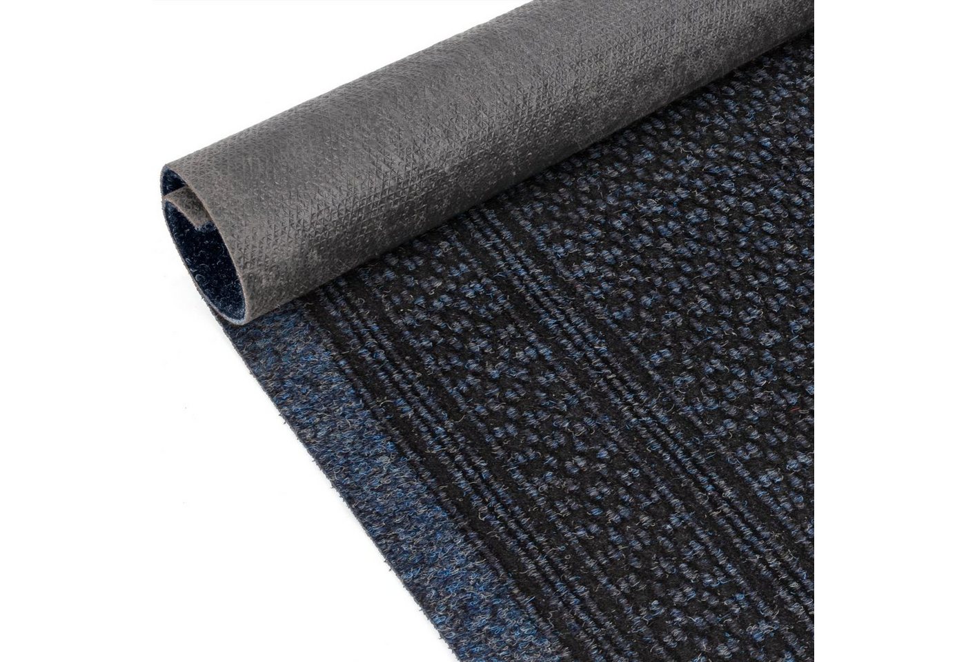 Läufer Flurläufer Fußmatte Textil Vorleger Läufer AZTEK Genarbt Robust Wasse, ANRO, Rechteckig, Höhe: 6 mm, Textil von ANRO