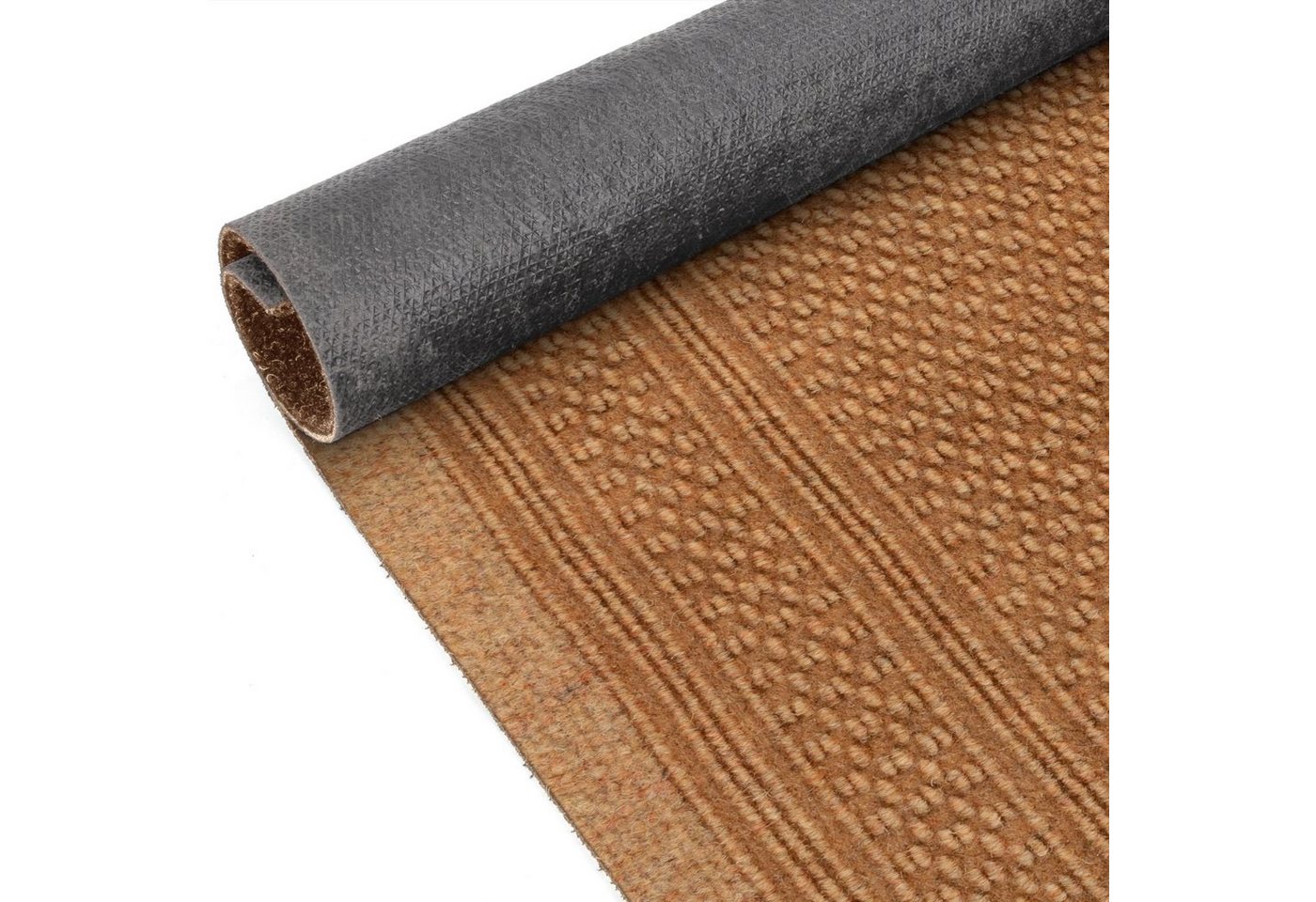 Läufer Flurläufer Fußmatte Textil Vorleger Läufer AZTEK Genarbt Robust Wasse, ANRO, Rechteckig, Höhe: 6 mm, Textil von ANRO